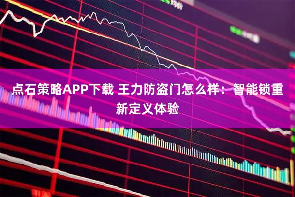 点石策略APP下载 王力防盗门怎么样：智能锁重新定义体验